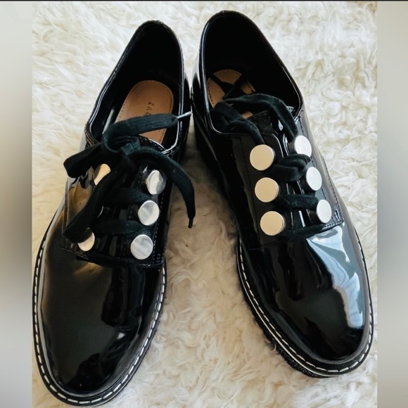 Zara platform Oxford shoes - Picture 3 of 6